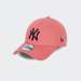 BONÉ NEW ERA NEW YORK YANKEES LEAGUE ESSENTIAL PINK/BLACK