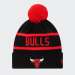 GORRO NEW ERA CHICAGE BULLS JAKE CUFF BLACK/RED