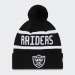 GORRO NEW ERA LAS VEGAS RAIDERS JAKE CUFF BLACK/WHITE