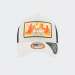 BONÉ NEW ERA LICENSE PLATE TRUCKER BEIGE/BLACK
