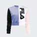 SWATSHIRTS FILA NICOLINE BLK/PURPLE/ROSE/WHT