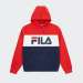 HOODIE FILA  LORI NAVY/WHITE/RED