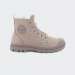 BOTAS PALLADIUM PAMPA HI WOOL ZIP ROSE DUST/FAWN