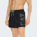 CALCOES DE BANHO ARMANI EA77M000550 BLACK/SILVER