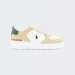 RALPH LAUREN LOW TOP WHITE/BONE/FOREST