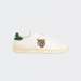 RALPH LAUREN HRT CRT II SNEAKERS LOW TOP LACE WHITE/TIGER HEAD