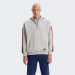 HOODIE LEVIS GOLD TAB HALF ZIP LIGHT GRAY HTR