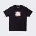 TSHIRT DC SQUARE STAR FILL BLACK/FIRE CAMO