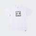 TSHIRT DC STAR FILL WHITE/ELEPHANT