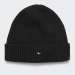 GORRO TOMMY HILFIGER ESSENTIAL FLAG BLACK