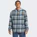 CAMISA QUIKSILVER SANDBAR FLANNEL VINTAGE BLUE/SANDBAR