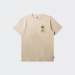TSHIRT QUIKSILVER TROPICAL BREEZE MOR PLAZA TAUPE