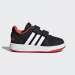 ADIDAS HOOPS 2.0 CMF I CORE BLACK / CLOUD WHITE / HI-RES RED