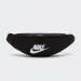 BOLSA CINTURA NIKE HERITAGE BLACK/WHITE