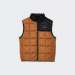 COLETE LACOSTE PACKAWAY HOOD VEST COOKIE/BLACK
