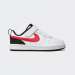 NIKE COURT BOROUGH LOW 2 WHITE/RED