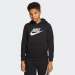 HOODIE NIKE SPORTSWEAR CLUB FLEECE NEGRO