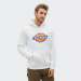 HOODIE DICKIES ICON LOGO WHITE