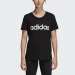 TSHIRT ADIDAS LINEAR ESSENTIALS BLACK/WHITE