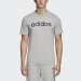 TSHIRT ADIDAS ESSENTIALS LINEAR MEDIUM GREY HEATHER / BLACK