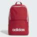 MOCHILA ADIDAS DAILY LINEAR CLASSIC ACTIVE MAROON / WHITE