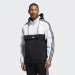 CASACO ADIDAS OUTLINE HALF-ZIP ANORAK BLACK / WHITE