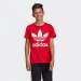 T-SHIRT ADIDAS TREFOIL SCARLE/WHITE
