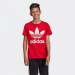 T-SHIRT ADIDAS TREFOIL SCARLE/WHITE