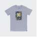 T-SHIRT DC UP ALL LINES GREY HEATHER