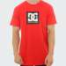 TSHIRT DC SQUARE STAR RACING RED