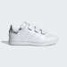 ADIDAS STAN SMITH CF C WHITE/SILVER