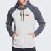 HOODIE QUIKSILVER KELLER BLOCK WHITE/NAVY