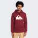 HOODIE QUIKSILVER BIG LOGO RUBY WINE