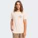 TSHIRT QUIKSILVER STIR IT UP ALMOND CREAM