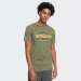 TSHIRT QUIKSILVER CHECKONIT M DARK GREEN