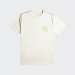 TSHIRT RVCA ALL THE WAY PRINT ANTIQUE WHITE
