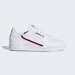 ADIDAS CONTINENTAL 80 J WHITE/RED