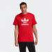 TSHIRT ADIDAS TREFOIL SCARLET/WHITE