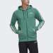 CASACO ADIDAS 3 STRIPES COLLEG. GREEN MEL.