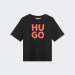 TSHIRT HUGO G00008 Y BLACK