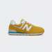 NEW BALANCE 574 J VARSITY GOLD/DEEP SKY