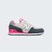 NEW BALANCE 574 WHITE/NAVY/ROSE