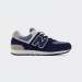 NEW BALANCE 574 J PIGMENT/DEEP PORCELAIN BL