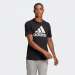TSHIRT ADIDAS ESSENTIALS BLACK/WHITE