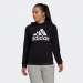 HOODIE ADIDAS BADGE OF SPORT BLACK/WHITE