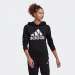 HOODIE ADIDAS BADGE OF SPORT BLACK/WHITE