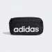 BOLSA ADIDAS LINEAR BUM BLACK/WHITE