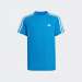 TSHIRT ADIDAS 3-STRIPES K BRBLUE/WHITE