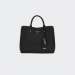 MALA GUESS MERIDIAN GIRLFRIEND HANDBAG BLACK