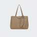 MALA GUESS ECO BRENTON SHOULDER LATTE LOGO